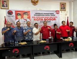 Dampingi Bacawalkot Dedie A Rachim, PAN Beri Sinyal Siap Koalisi dengan PDI Perjuangan Kota Bogor   