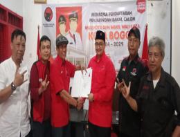 Siap Perangi Pengangguran, Andrian Dimas Prakoso Daftar Bacawalkot ke PDI Perjuangan Kota Bogor
