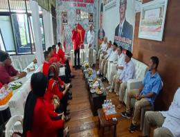 Setelah Bertanding Saatnya Bersanding, PDI Perjuangan Kota Bogor Silaturahmi ke Kantor Gerindra Kota Bogor 